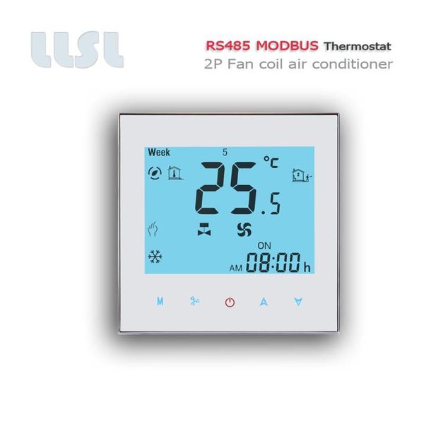 smart home control rs485 thermostat for heating or cooling,2p fan coil with dual sensor
smart home control rs485 thermostat for heating or cooling,2p fan coil with dual sensor