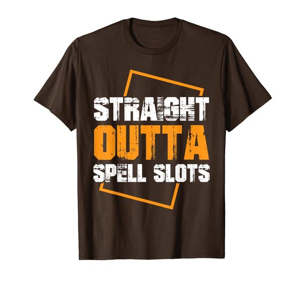 Straight Outta Spell Slots Funny Gaming Magic Tabletop Game T-Shirt, Mainly pictures
Straight Outta Spell Slots Funny Gaming Magic Tabletop Game T-Shirt, Mainly pictures