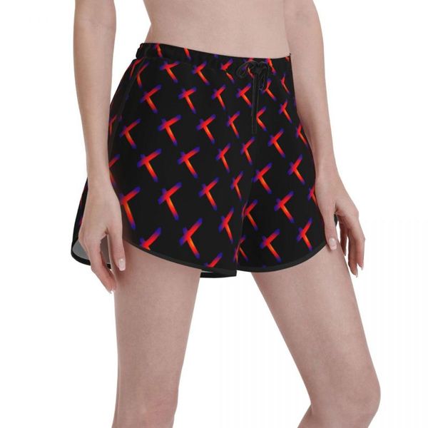 women's shorts music french rock and wave ban causal breathable quick dry humor graphic classic anime swim trunks, White;black
women's shorts music french rock and wave ban causal breathable quick dry humor graphic classic anime swim trunks, White;black