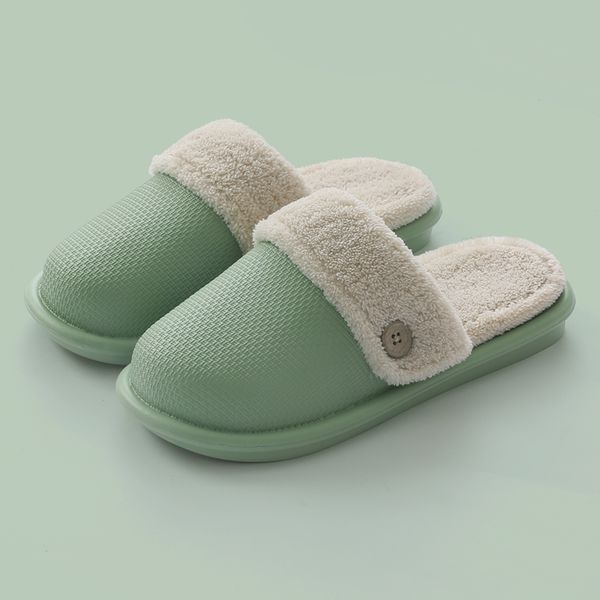 Winter Slippers Lovers Removable Warm Plush Indoor Women Men Kitchen Working Shoes Anti-Slip Soft EVA Waterproof Home Slipper De, Green
Winter Slippers Lovers Removable Warm Plush Indoor Women Men Kitchen Working Shoes Anti-Slip Soft EVA Waterproof Home Slipper De, Green