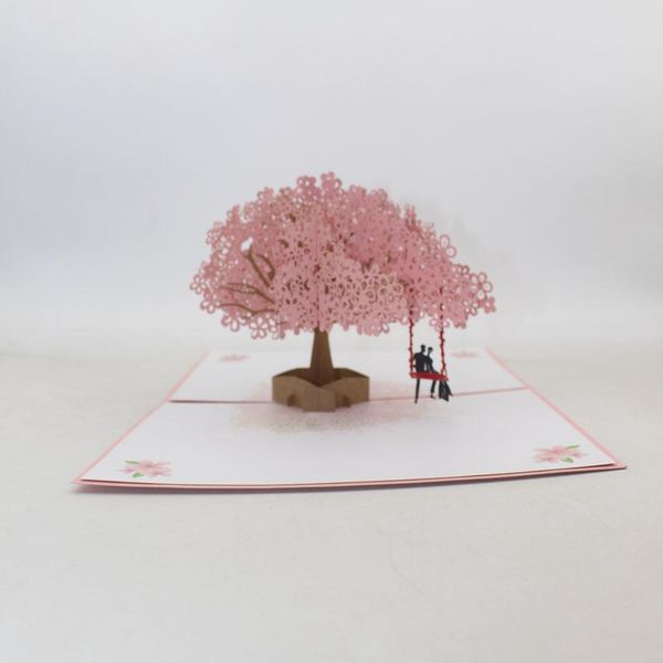 greeting cards 3d laser cut handmade valentine's day propose sakura swing lover paper invitation wedding party creative gift
greeting cards 3d laser cut handmade valentine's day propose sakura swing lover paper invitation wedding party creative gift