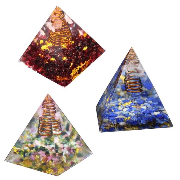 decorative objects & figurines pyramid seven chakras figurine natural stone orgonite energy crystals emf protection meditation tool reiki gi
decorative objects & figurines pyramid seven chakras figurine natural stone orgonite energy crystals emf protection meditation tool reiki gi