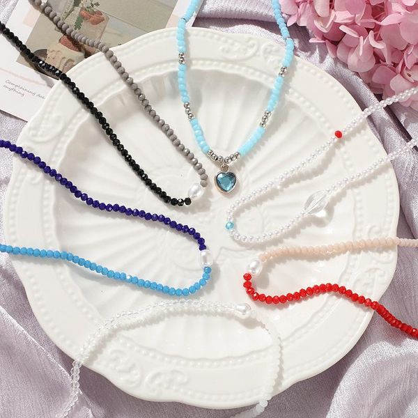 chokers round pearl lady necklace fashion gold color rice bead short neck clavicle, Golden;silver
chokers round pearl lady necklace fashion gold color rice bead short neck clavicle, Golden;silver