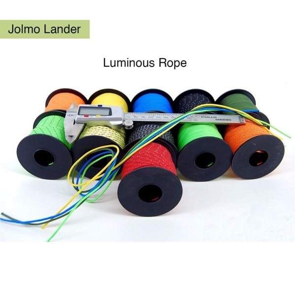 jolmo lander 31meters luminous rope survival paracord cords with 3 cores 2mm glow in the dark para parachute lanyard outdoor gadgets
jolmo lander 31meters luminous rope survival paracord cords with 3 cores 2mm glow in the dark para parachute lanyard outdoor gadgets