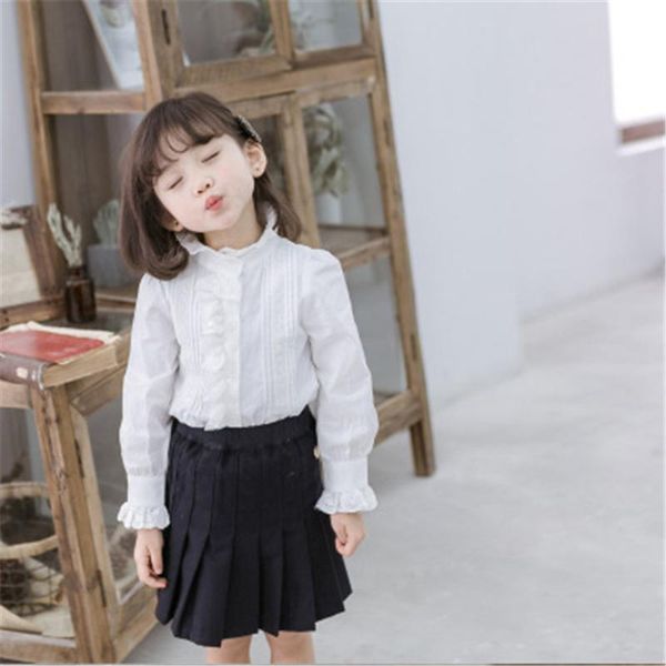 girls clothes 2021 spring shirt korean style kids blouse long sleeve cotton basic white school 4544 shirts, White;black
girls clothes 2021 spring shirt korean style kids blouse long sleeve cotton basic white school 4544 shirts, White;black