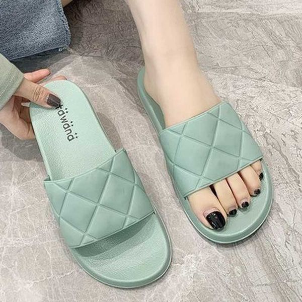 slippers summer women solid open toe quilted slides platform heel pvc colorful casual indoor bathroom home shoes ladies girls 367m, Black
slippers summer women solid open toe quilted slides platform heel pvc colorful casual indoor bathroom home shoes ladies girls 367m, Black