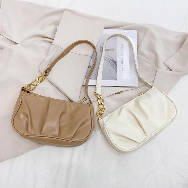 evening bags vintage women pleated thick chain shoulder underarm bag casual all-match ladies small handbag purse pure color square
evening bags vintage women pleated thick chain shoulder underarm bag casual all-match ladies small handbag purse pure color square