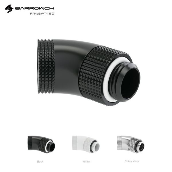 barrowch black white silver g1/4''thread 45 degree two rotary fitting adapter rotating degrees water cooling adaptors fbwt45d fans
barrowch black white silver g1/4''thread 45 degree two rotary fitting adapter rotating degrees water cooling adaptors fbwt45d fans