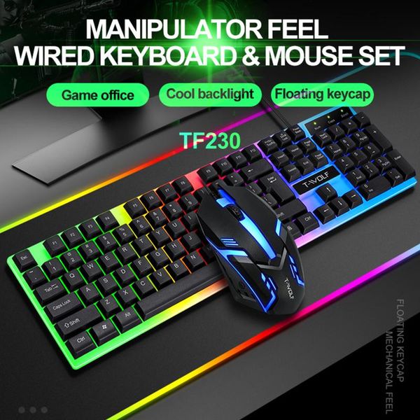 keyboard mouse combos tf230 wired gaming and sets colorful led backlit usb for lappc gamers
keyboard mouse combos tf230 wired gaming and sets colorful led backlit usb for lappc gamers