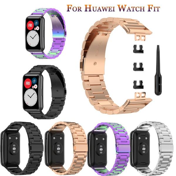 watch bands 2021 luxury metal stainless steel classic band for huawei fit strap bracelet smart wristband, Black;brown
watch bands 2021 luxury metal stainless steel classic band for huawei fit strap bracelet smart wristband, Black;brown