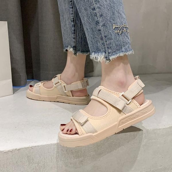 cloth flat shoes women sandals summer 2021 platform woman hook loop chaussure femme fashion sandale, Black
cloth flat shoes women sandals summer 2021 platform woman hook loop chaussure femme fashion sandale, Black