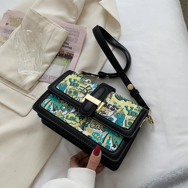 factory wholesale women handbag simple printed shoulder bag street trend graffiti womens messenger bags sweet little fresh leather handbags, Black;red
factory wholesale women handbag simple printed shoulder bag street trend graffiti womens messenger bags sweet little fresh leather handbags, Black;red