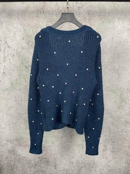 ladies fashion long-sleeved casual nail drill knit 0120 women's sweaters, White;black
ladies fashion long-sleeved casual nail drill knit 0120 women's sweaters, White;black