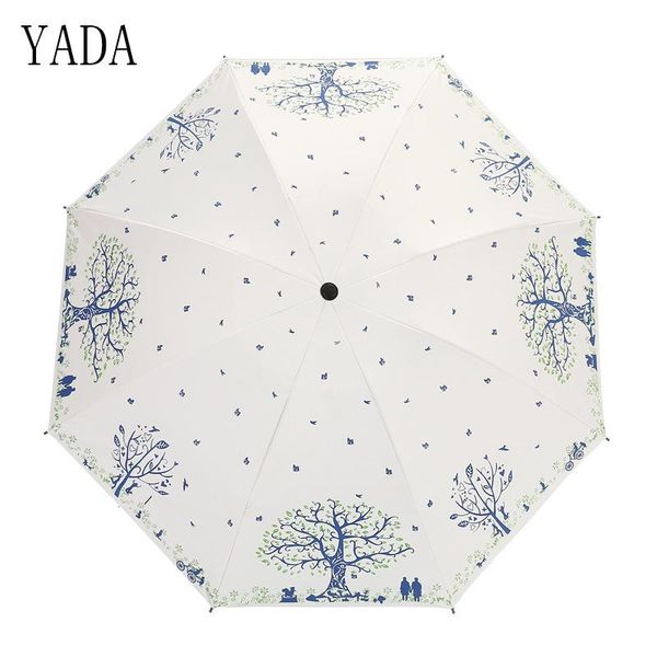 umbrellas yada lovers under the tree folding umbrella rain women uv black coating brand windproof ys085
umbrellas yada lovers under the tree folding umbrella rain women uv black coating brand windproof ys085