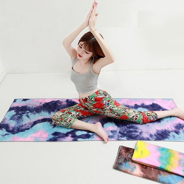 yoga mats 183cmx61cm mat cover towel tie-dye print thick non-slip gym home sport fitness pilates blanket accessories
yoga mats 183cmx61cm mat cover towel tie-dye print thick non-slip gym home sport fitness pilates blanket accessories