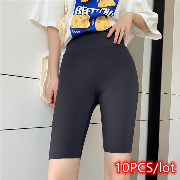 women's shorts 10pcs cycling high waist elastic slimming short summer women biker bulk item wholesale lots ship, White;black
women's shorts 10pcs cycling high waist elastic slimming short summer women biker bulk item wholesale lots ship, White;black