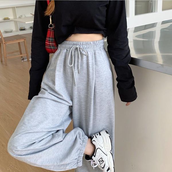gray sweatpant autumn baggy pant fashion women sport balck trouser jogger streetwear vintage black y2k drop clothes women's pants & cap, Black;white
gray sweatpant autumn baggy pant fashion women sport balck trouser jogger streetwear vintage black y2k drop clothes women's pants & cap, Black;white