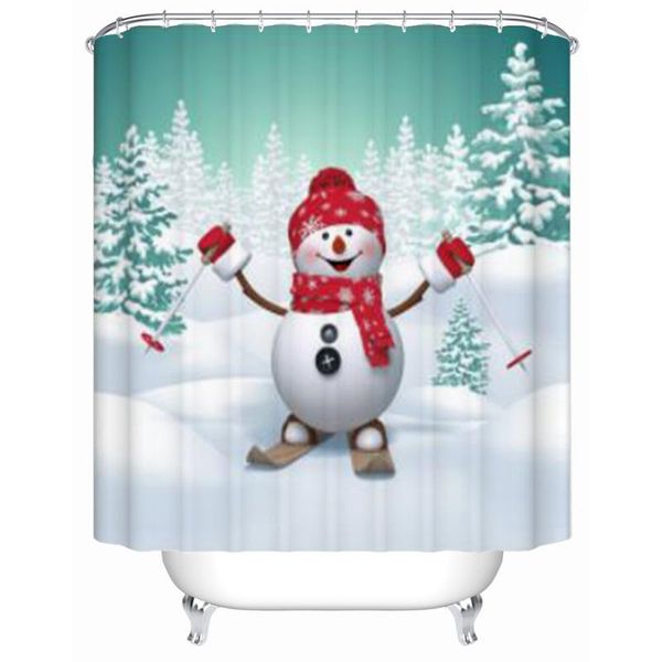 shower curtains skiing snowman waterproof curtain christmas decor polyester bathroom set with hook fabric
shower curtains skiing snowman waterproof curtain christmas decor polyester bathroom set with hook fabric