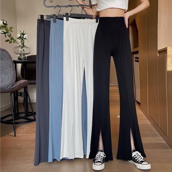 women's shorts black pants women's summer 2021 loose hanging feeling split wide leg high waist slim casual, White;black
women's shorts black pants women's summer 2021 loose hanging feeling split wide leg high waist slim casual, White;black