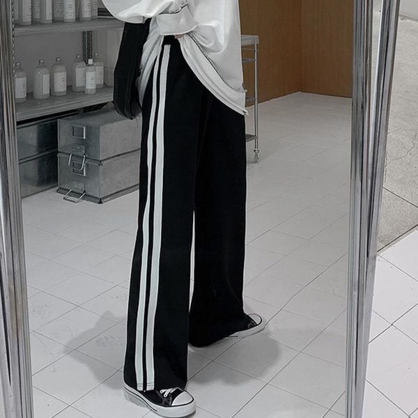 women's pants & capris stripe wide leg womens summer fall chic high waist all-match teens streetwear ins trendy harajuku stduent trouse, Black;white
women's pants & capris stripe wide leg womens summer fall chic high waist all-match teens streetwear ins trendy harajuku stduent trouse, Black;white
