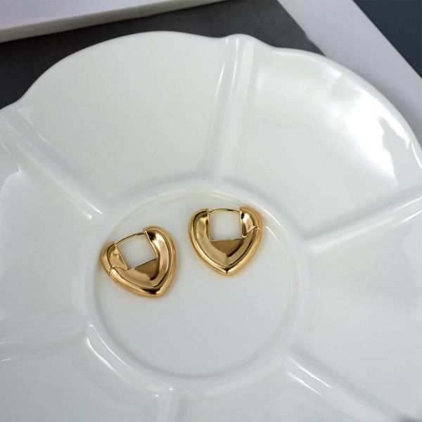 hoop & huggie flatfoosie gold color metal geometric earrings for women minimalist heart small fashion statement jewelry gift, Golden;silver
hoop & huggie flatfoosie gold color metal geometric earrings for women minimalist heart small fashion statement jewelry gift, Golden;silver