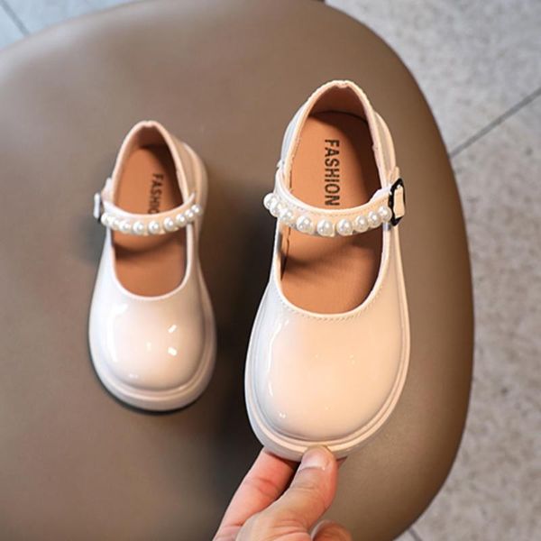flat shoes baby girl leather kids mary janes princess pearls sweet soft elegant dress for wedding party flats autumn, Black;grey
flat shoes baby girl leather kids mary janes princess pearls sweet soft elegant dress for wedding party flats autumn, Black;grey