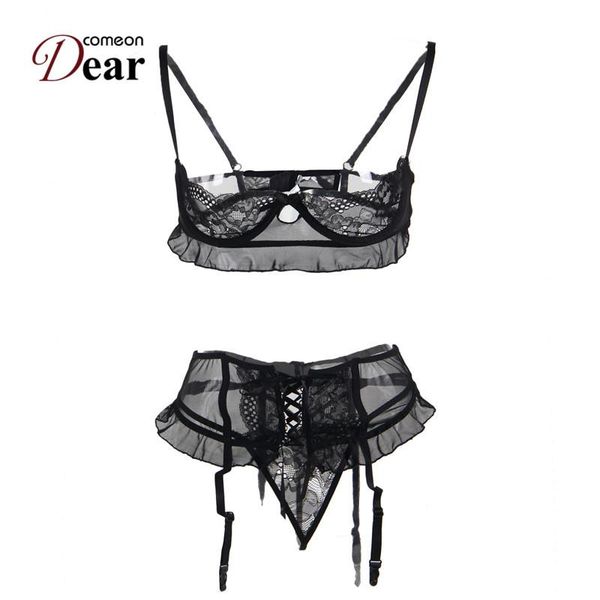 bras sets comeondear ra80512 plus size lace 3 piece garter set women lingerie erotic bikini open bra conjunto lenceria mujer, Red;black
bras sets comeondear ra80512 plus size lace 3 piece garter set women lingerie erotic bikini open bra conjunto lenceria mujer, Red;black