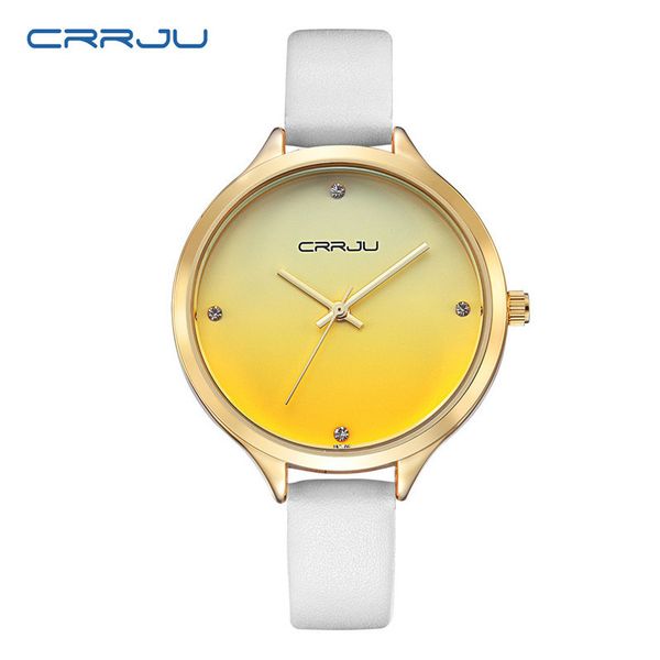 crrju 2120 watches ladies quartz diamond wristwatch female clock watch red leather wrist strap women wristwatches montre femme relogio dress, Slivery;brown
crrju 2120 watches ladies quartz diamond wristwatch female clock watch red leather wrist strap women wristwatches montre femme relogio dress, Slivery;brown