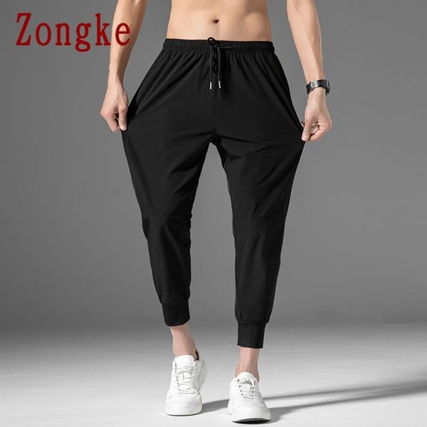 zongke 2021 casual ankle-length pants men trousers joggers sweatpants hip hop streetwear male plus size m-5xl men's, Black
zongke 2021 casual ankle-length pants men trousers joggers sweatpants hip hop streetwear male plus size m-5xl men's, Black