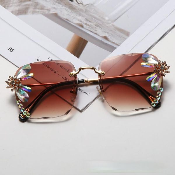sunglasses bling rhinestone fashion square rimless 2021 brand designer big diamond sun glasses pink shades for women eyeglasses, White;black
sunglasses bling rhinestone fashion square rimless 2021 brand designer big diamond sun glasses pink shades for women eyeglasses, White;black