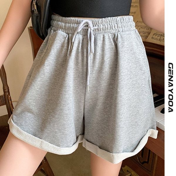 genayooa korean style womens summer casual loose high waist cotton comfortable black biker shorts women 210417, White;black
genayooa korean style womens summer casual loose high waist cotton comfortable black biker shorts women 210417, White;black