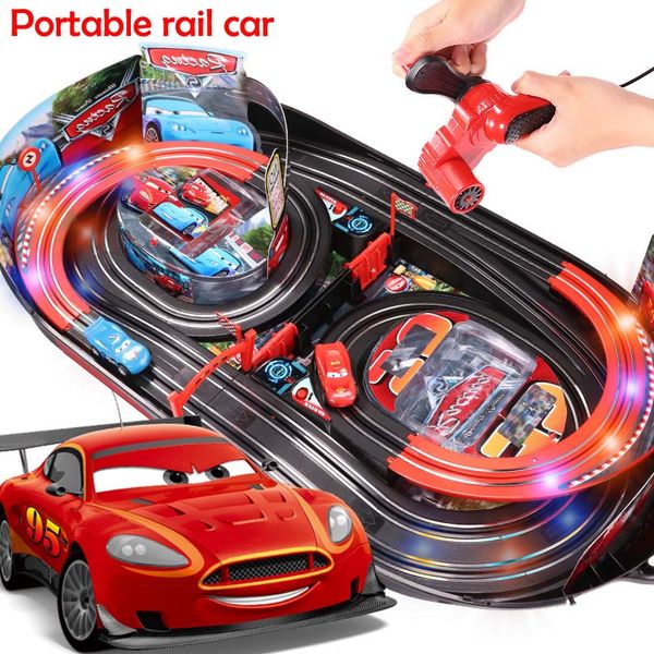 creative kids assembly educational toy car parent-child interaction portable rail dual battle game track car toys with led
creative kids assembly educational toy car parent-child interaction portable rail dual battle game track car toys with led