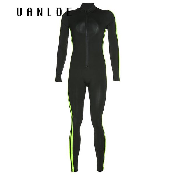 women's jumpsuits & rompers stripped long sleeve jumpsuit women black bodycon streetwear fitness bodysuits 2021 workout romper womens, Black;white
women's jumpsuits & rompers stripped long sleeve jumpsuit women black bodycon streetwear fitness bodysuits 2021 workout romper womens, Black;white