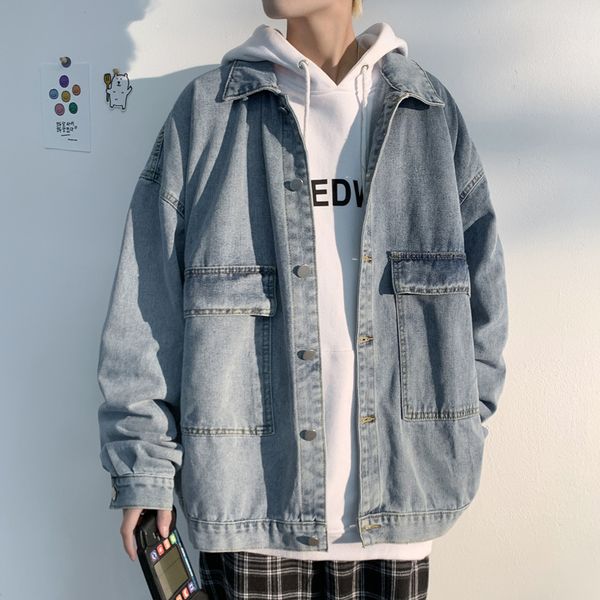men's jackets jacket jeans hip hop style, korean fashion, kpop, plus size, double clothes, , spring, ulzzang, large overcoat, street ha, Black;brown
men's jackets jacket jeans hip hop style, korean fashion, kpop, plus size, double clothes, , spring, ulzzang, large overcoat, street ha, Black;brown
