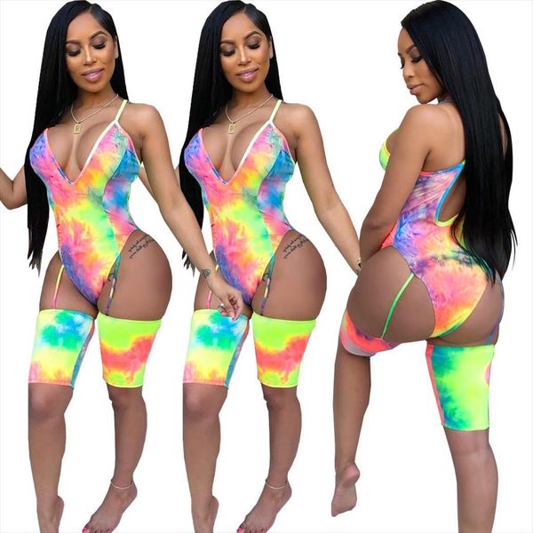 europe and the united states women rompers one piece nightclub clothes sling mixed color swimsuit, Black;white
europe and the united states women rompers one piece nightclub clothes sling mixed color swimsuit, Black;white