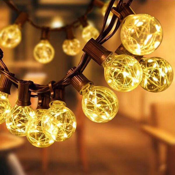 strings 2021 25ft patio string light fairy g40 globe festoon bulb outdoor/indoor for party garden garland wedding decoration
strings 2021 25ft patio string light fairy g40 globe festoon bulb outdoor/indoor for party garden garland wedding decoration