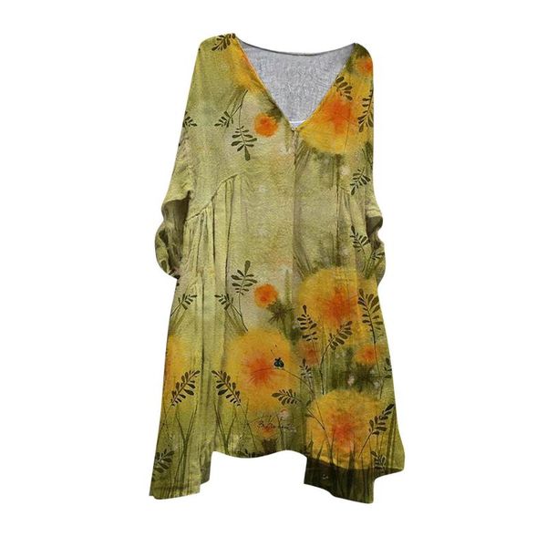 casual dresses women floral printed mini dress fashion v neck long-sleeved loose streetwear party club elegant 2021 summer vestidos #t1, Black;gray
casual dresses women floral printed mini dress fashion v neck long-sleeved loose streetwear party club elegant 2021 summer vestidos #t1, Black;gray