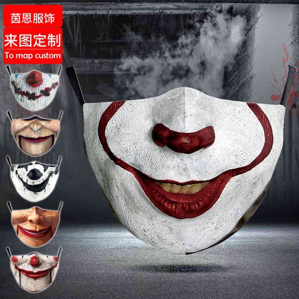 high-quality s clown 3d printing pm2.5 dust proof anti haze washable expression mask
high-quality s clown 3d printing pm2.5 dust proof anti haze washable expression mask