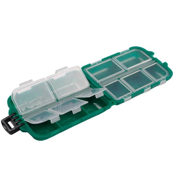 fishing accessories 10 compartments mini tackle box fish lures hooks baits plastic storage holder square case pesca
fishing accessories 10 compartments mini tackle box fish lures hooks baits plastic storage holder square case pesca