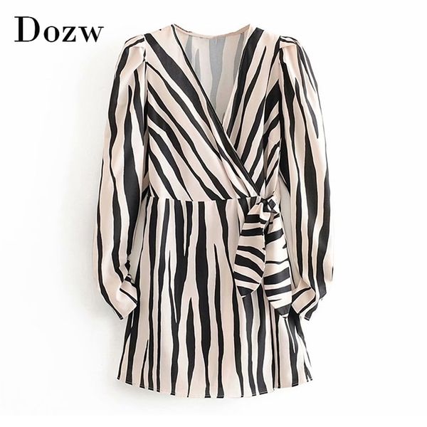 stylish a line zebra stripe dress women v neck bow tie fashion party female long sleeve casual es vestidos 210515, Black;gray
stylish a line zebra stripe dress women v neck bow tie fashion party female long sleeve casual es vestidos 210515, Black;gray