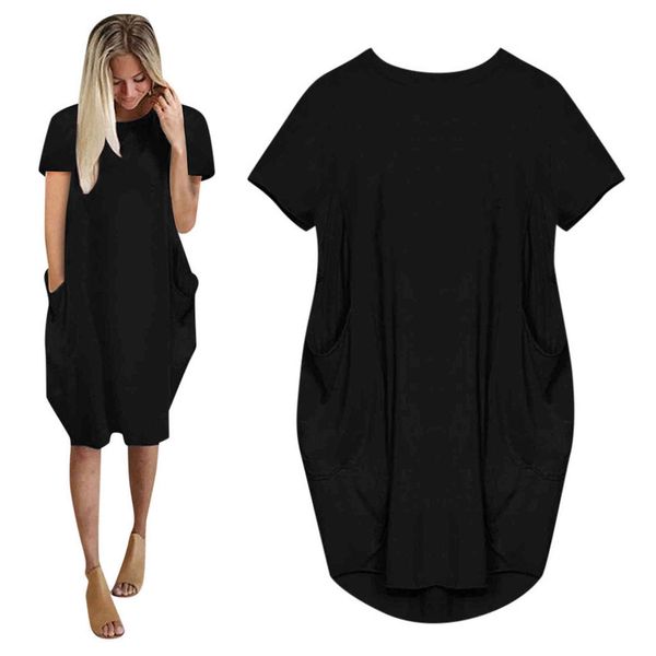 casual dresses girl's summer dress, short sleeve skirt, large, irregular casual pocket owed, Black;gray
casual dresses girl's summer dress, short sleeve skirt, large, irregular casual pocket owed, Black;gray