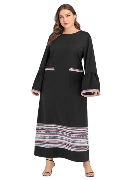 casual dresses flare sleeve striped printed panelled designer vintage dress double pockets autumn female clothes, Black;gray
casual dresses flare sleeve striped printed panelled designer vintage dress double pockets autumn female clothes, Black;gray