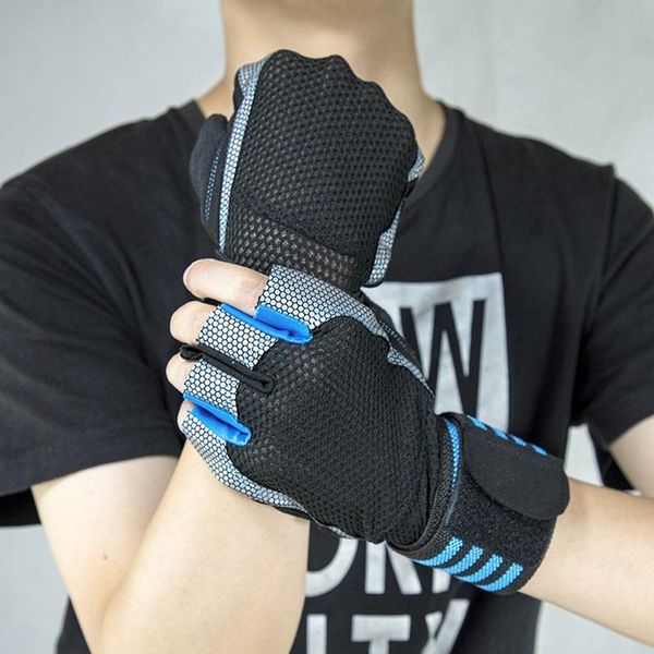 cycling gloves windproof half finger professional fitnesscycling breathable anti-slip guantes gimnasio outdoor sport de50, Black
cycling gloves windproof half finger professional fitnesscycling breathable anti-slip guantes gimnasio outdoor sport de50, Black
