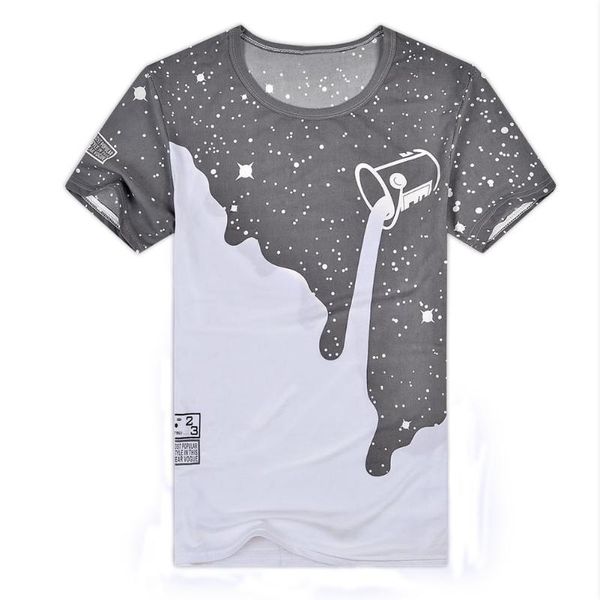 men's t-shirts men comfortable polyester pour milk casual breathable soft star pattern multiple size washable short sleeve summer round, White;black
men's t-shirts men comfortable polyester pour milk casual breathable soft star pattern multiple size washable short sleeve summer round, White;black