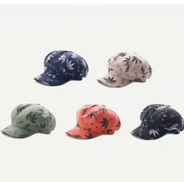 retro coconut octagonal hat women's autumn and winter art beret fashion leisure children's hats, Blue;gray
retro coconut octagonal hat women's autumn and winter art beret fashion leisure children's hats, Blue;gray