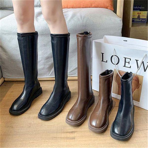 boots 2021 winter elegant women thigh high long flat warm fur low heels knee soft leather square toe party shoe1, Black
boots 2021 winter elegant women thigh high long flat warm fur low heels knee soft leather square toe party shoe1, Black