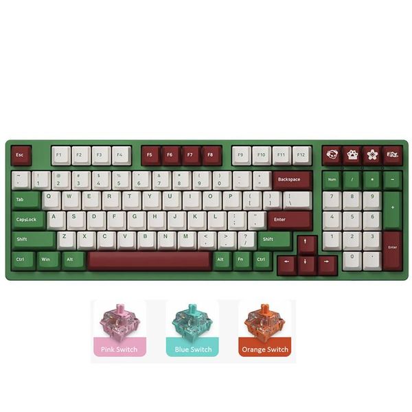 matcha red bean mechanical gaming keyboard 98 keys gateron switch pbt keycap cherry profile keyboards for pc computer
matcha red bean mechanical gaming keyboard 98 keys gateron switch pbt keycap cherry profile keyboards for pc computer