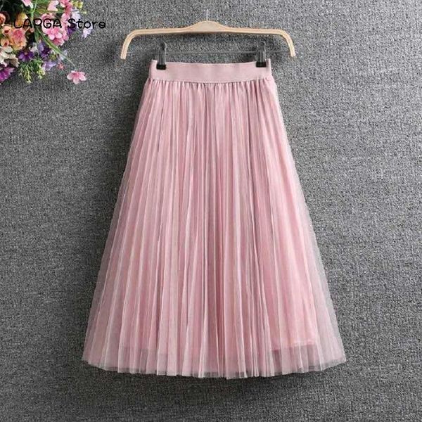 skirts ladies vintage summer womens casual elastic high waist elegant midi pleated mesh tutu skirt women tulle female, Black
skirts ladies vintage summer womens casual elastic high waist elegant midi pleated mesh tutu skirt women tulle female, Black