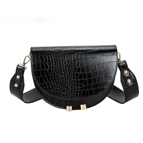 evening bags luxury fashion women crossbody bag crocodile semicircle saddle soft leather shoulder for ladies handbags designer
evening bags luxury fashion women crossbody bag crocodile semicircle saddle soft leather shoulder for ladies handbags designer