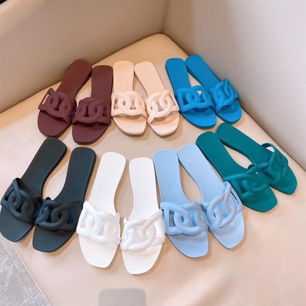 slippers 2021 summer flat bottomed beach women's jelly line black coffee white 35-40
slippers 2021 summer flat bottomed beach women's jelly line black coffee white 35-40